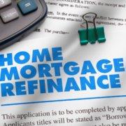 home mortgage refinancing; mortgage refinancing
